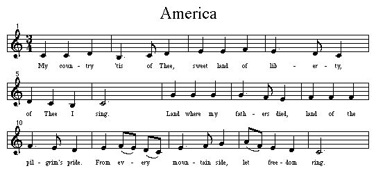 Music to America